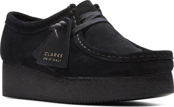 【HI FI FNK】Suede Wallabee Tracking Clarks® Originals Wallacraft Bee Platform Driving Shoe