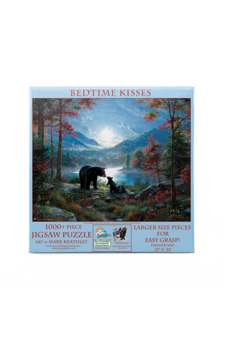 Sunsout Bedtime Kisses 1000 piece Jigsaw Puzzle for Adults Large Pieces, Alternate, color, Multicolor