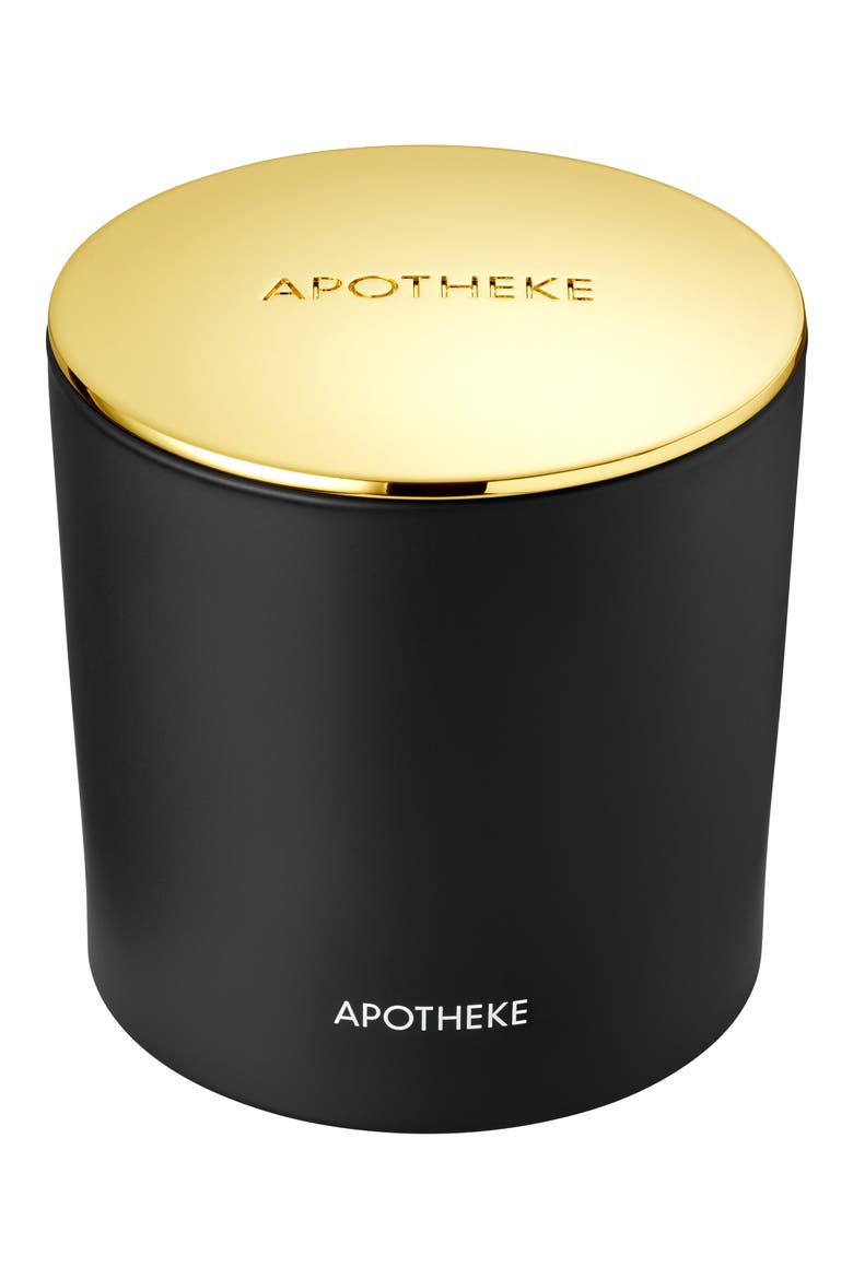 Gold Three-Wick Scented Candle Lid, Main, color, GOLD