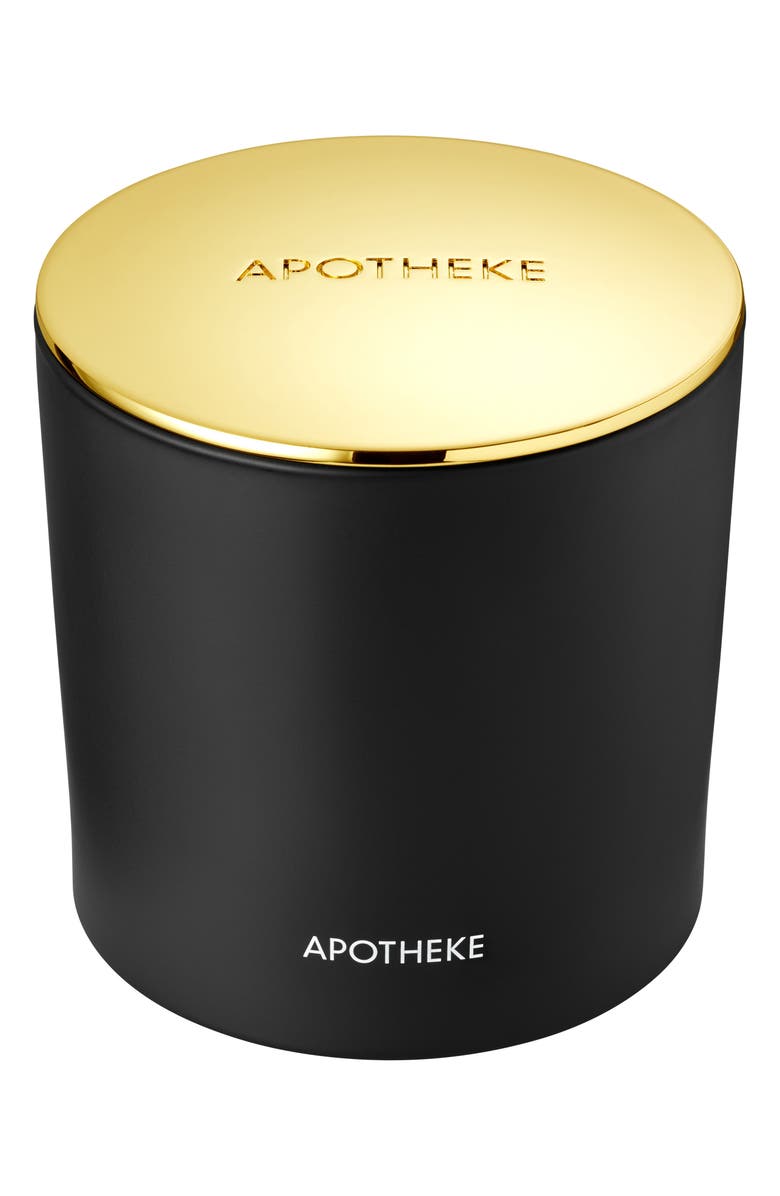 APOTHEKE Gold Three-Wick Scented Candle Lid, Main, color, Gold
