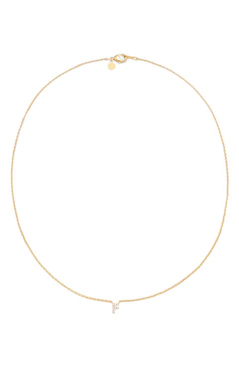 Call Me By Your Name Initial Pendant Necklace