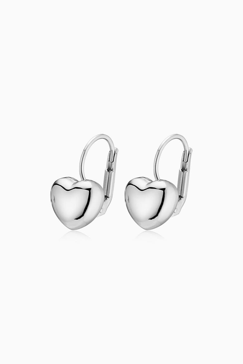 Lover Drop Earrings in Sterling Silver, Alternate, color, Silver