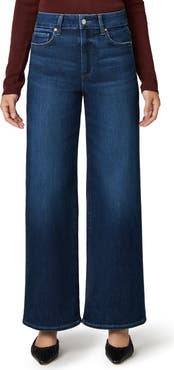PAIGE Anessa High Waist Wide Leg Petite Jeans