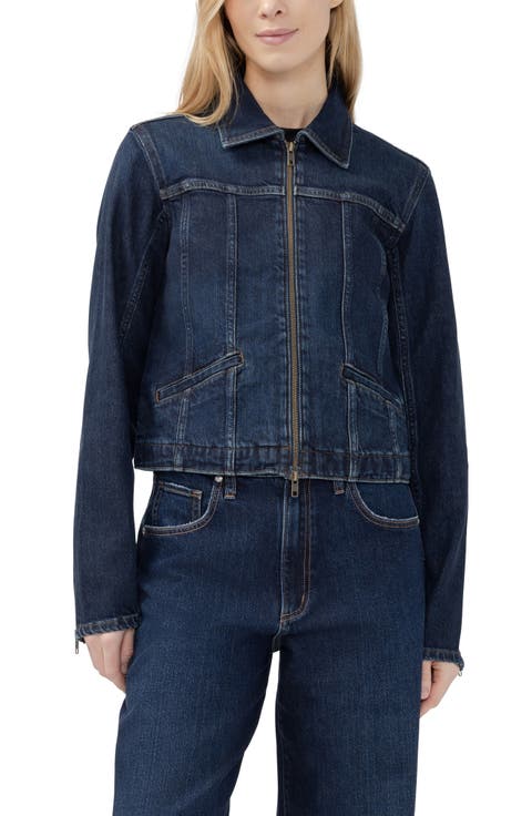 Denim Moto Jacket