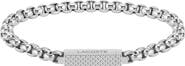 Lacoste Men's Lessential Bar Pendant Bracelet
