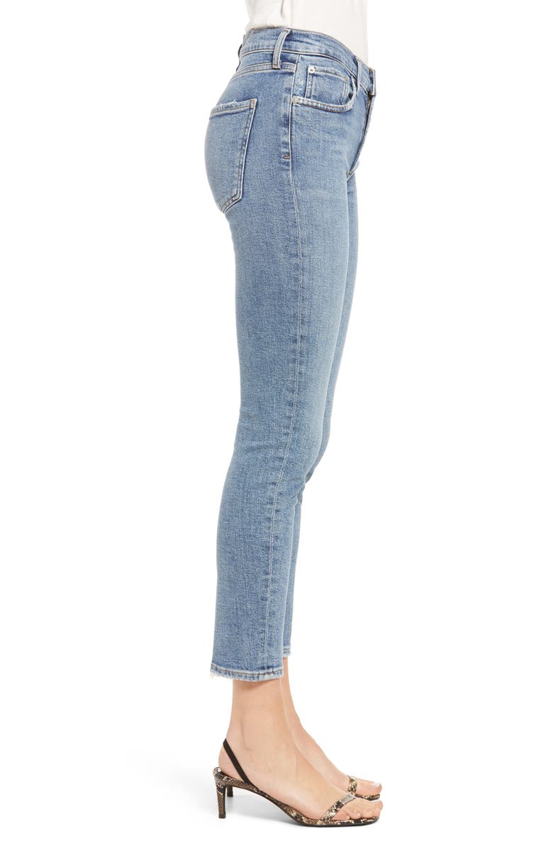 AGOLDE Toni Crop Skinny Jeans, Alternate, color, Viewpoint