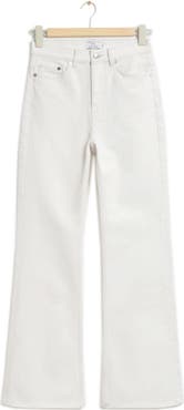 & Other Stories Mood Cut High Waist Flare Leg Jeans