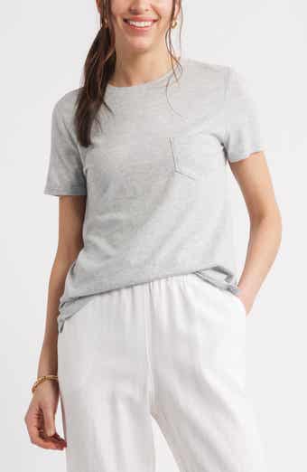 Caslon® Cotton & Modal T-Shirt