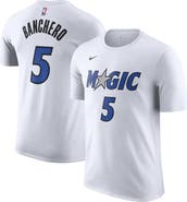 Nike Men's Nike Paolo Banchero White Orlando Magic Association Edition Name & Number T-Shirt