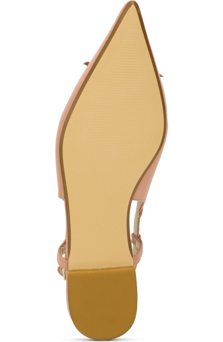 Yosi Samra Vanessa Slingback Pointed Toe Flat, Alternate, color, Dusty Rose