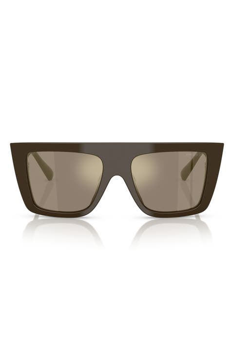 52mm Rectangular Sunglasses