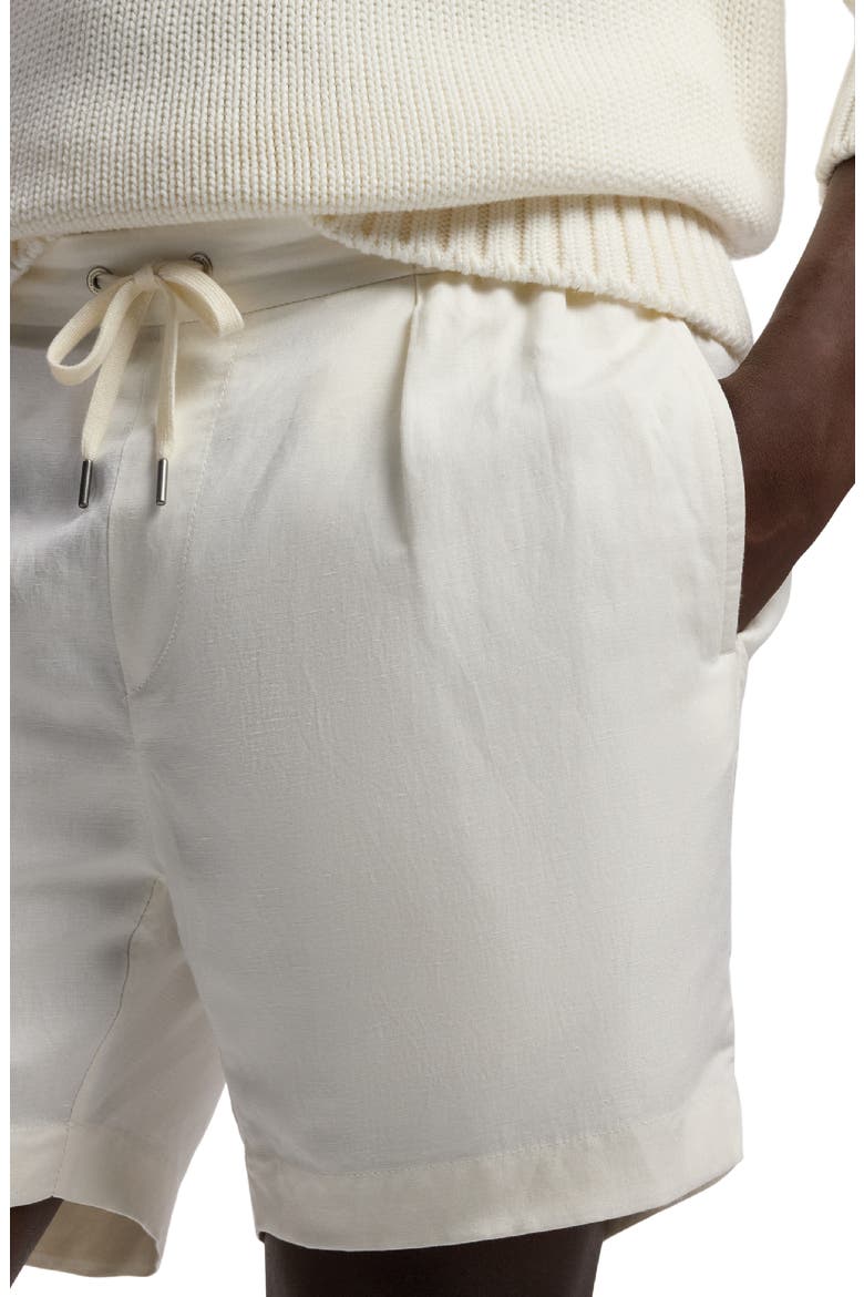 Silk-Linen Short, Alternate, color, DECKWASH WHITE