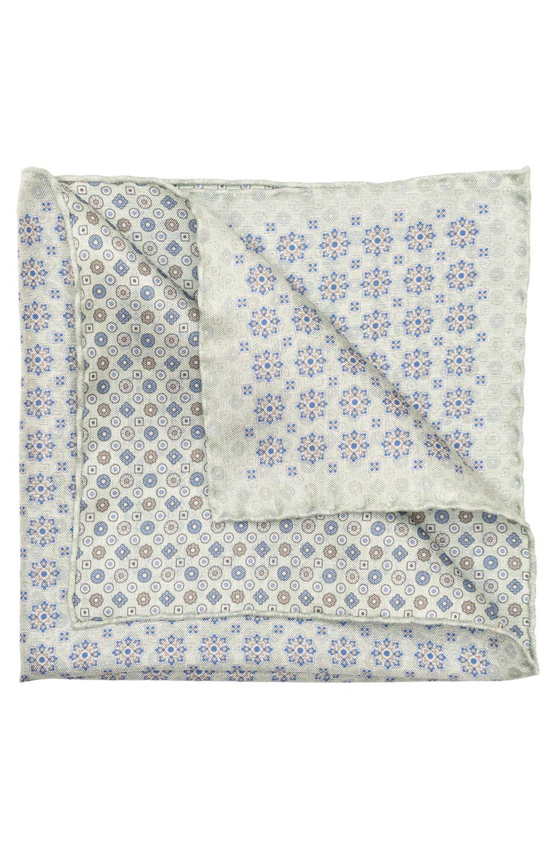 Elizabetta Caserta - Hand Rolled Silk Neckerchief, Main, color, Mint