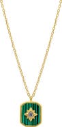 Adornia Water Resistant 14K Gold Plated Star Pendant Necklace