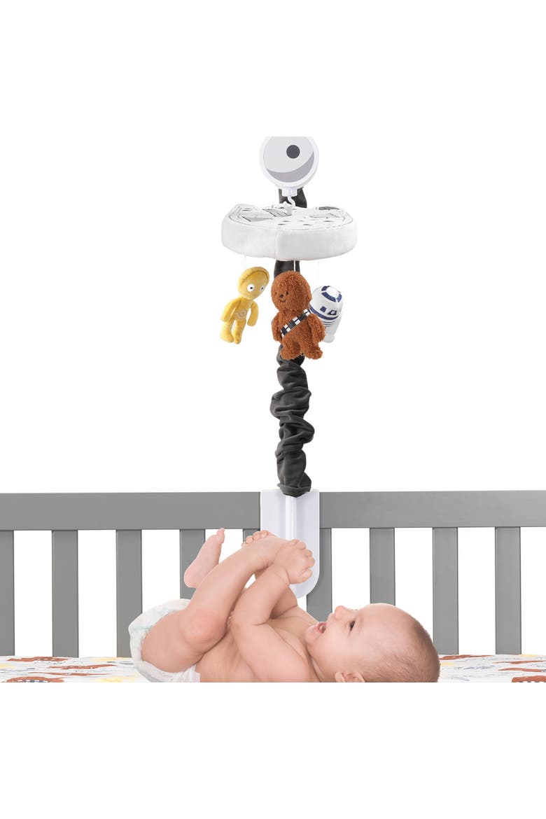 Star Wars Signature Millennium Falcon Musical Baby Crib Mobile Toy, Alternate, color, Multicolor