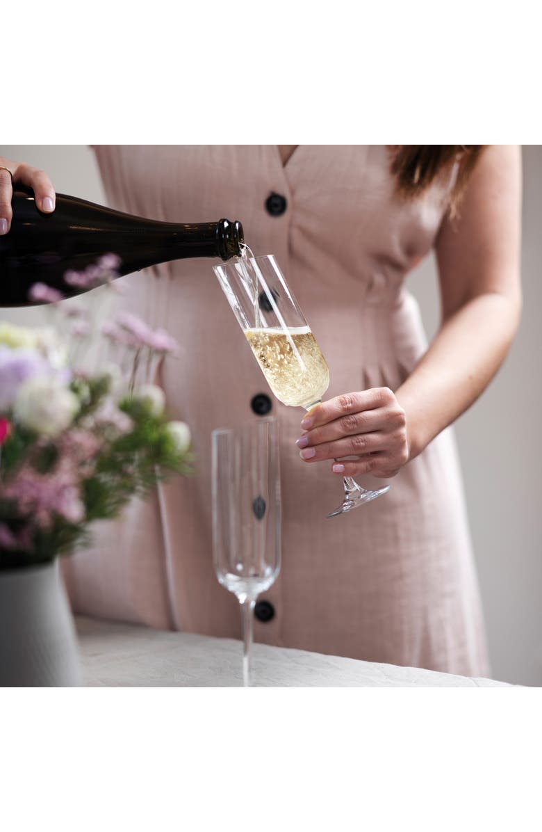 Villeroy & Boch NewMoon Flute Champagne  Set of 4, Alternate, color, 