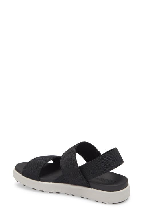 Keen Elle Webbing Strap Sandal In Black