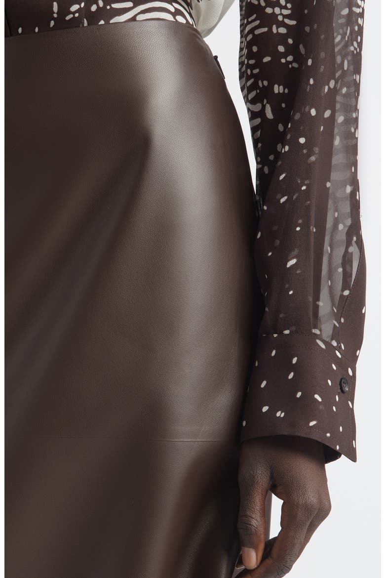 Leather Pencil Skirt, Alternate, color, EXPRESSO