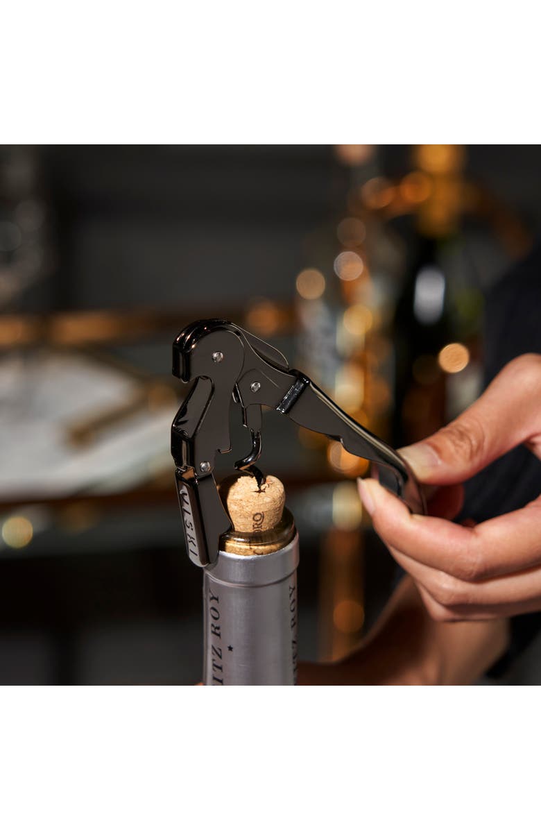 Viski Signature Double Hinged Corkscrew, Alternate, color, Warren