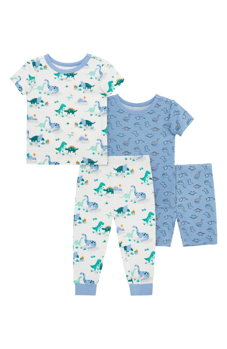 Little Me 4-Piece Pajamas, Main, color,