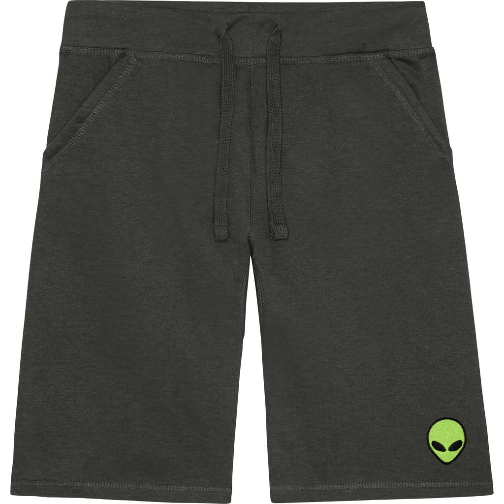 Dalix Mens Alien Midweight Fleece Short In Gray