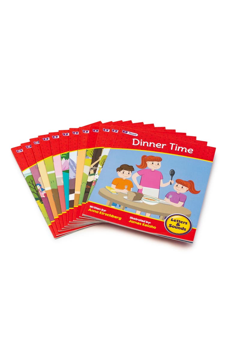 Junior Learning Letters 
Sounds Phase 6 Set 2 Fiction Educational Learning Set, Alternate, color, Multicolored