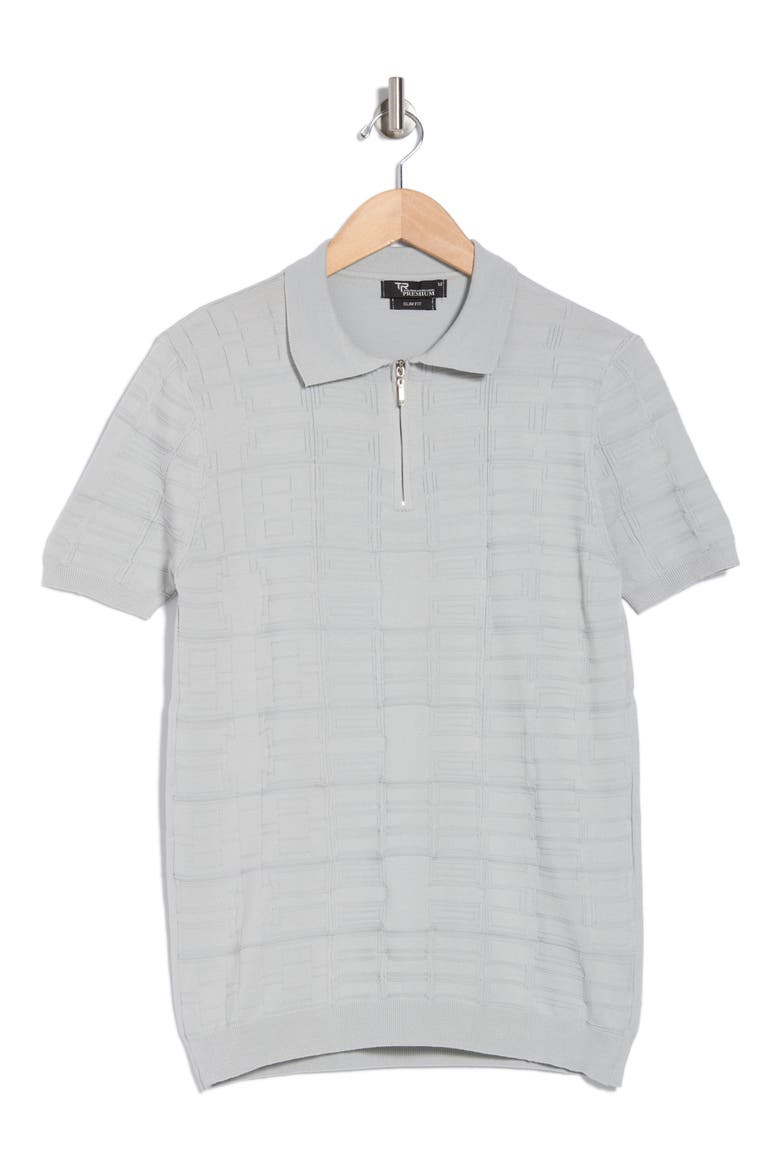 Short Sleeve Sweater, Alternate, color, GREY