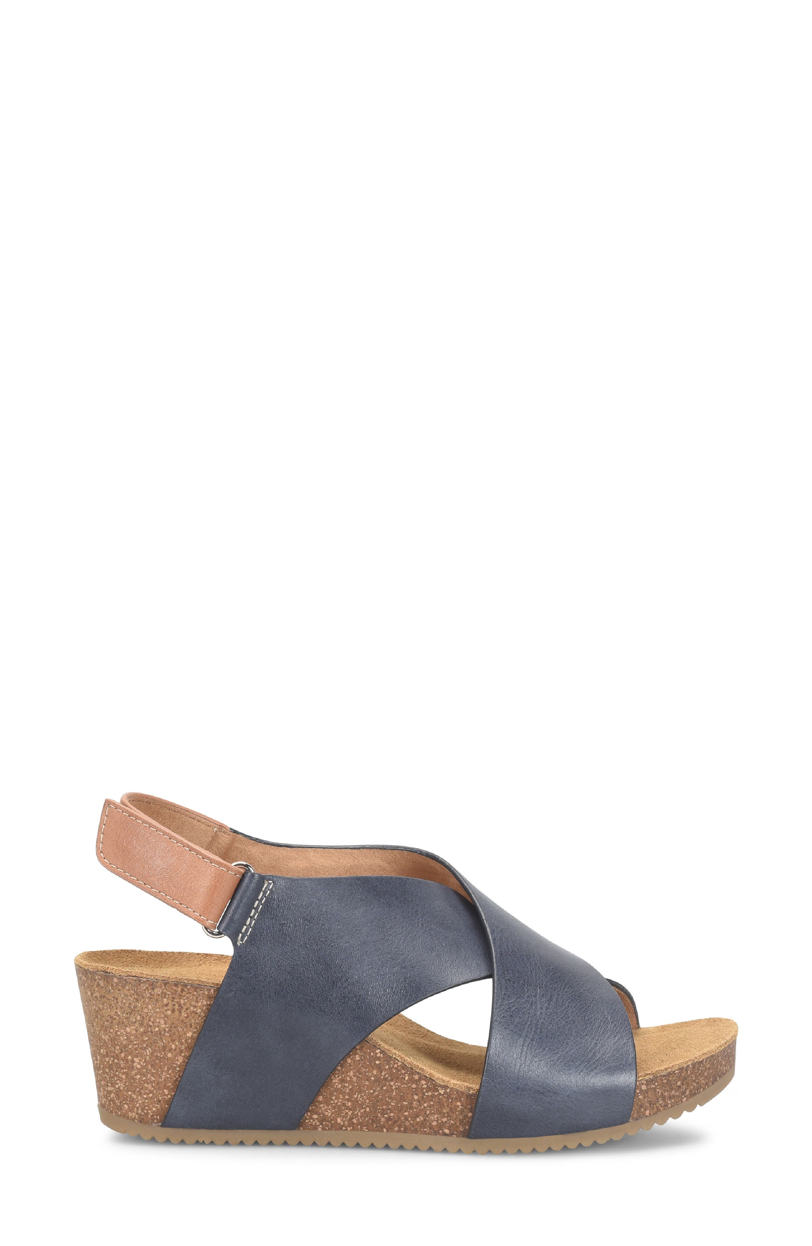 Comfortiva Eva Slingback Sandal, Alternate, color, Sky Navy