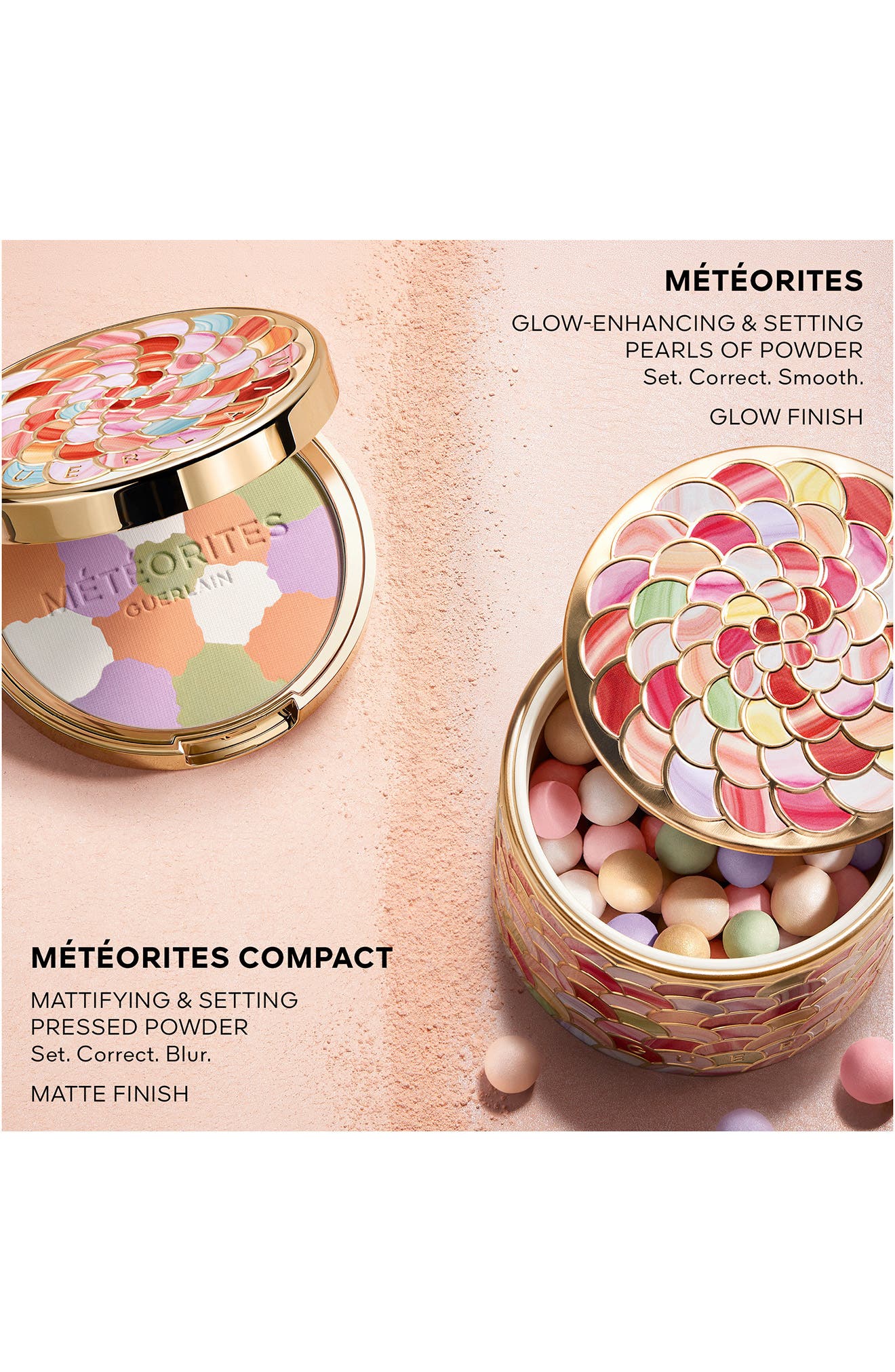 Guerlain Meteorites Compact Mattifying Pressed Setting Powder