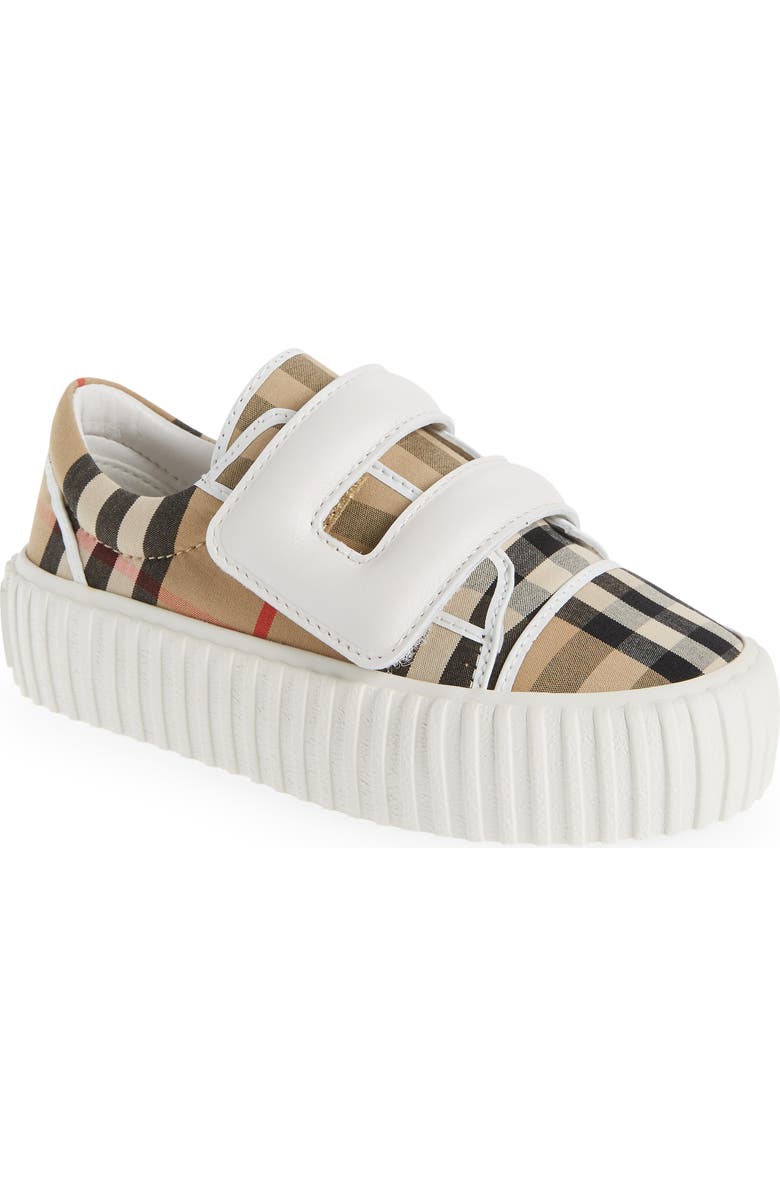 Burberry Mark Check Sneaker, Main, color, Archive Beige Ip C