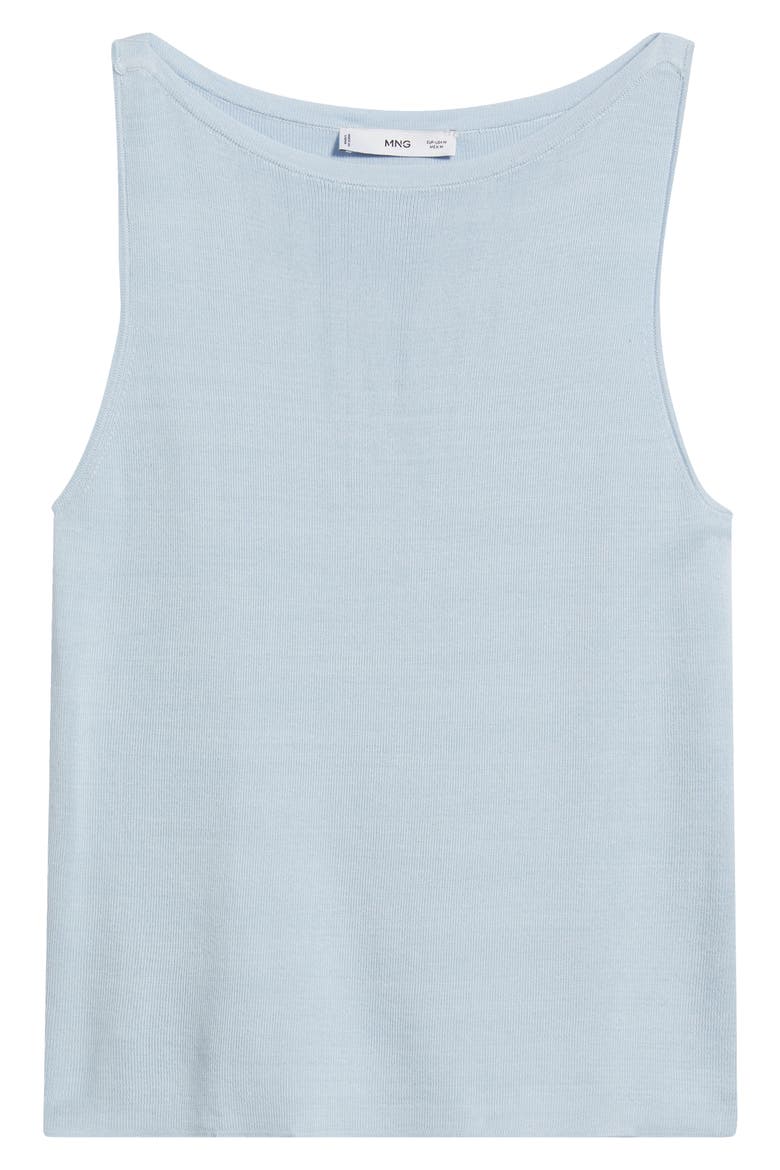 Suenyo Boat Neck Cotton Blend Top, Alternate, color, SKY BLUE