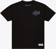 Mitchell & Ness Men's Mitchell & Ness Black Los Angeles Lakers Airbrush T-Shirt