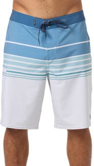 O'Neill Hyperfreak Heat Stripe Swim Trunks