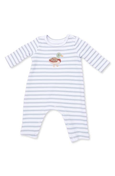 Mama Mallard Stretch Organic Cotton Romper