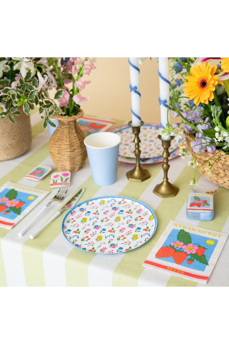 In Bloom Strawberry Seed Packet Large Napkins, Alternate, color, Assorted Pre-Pack