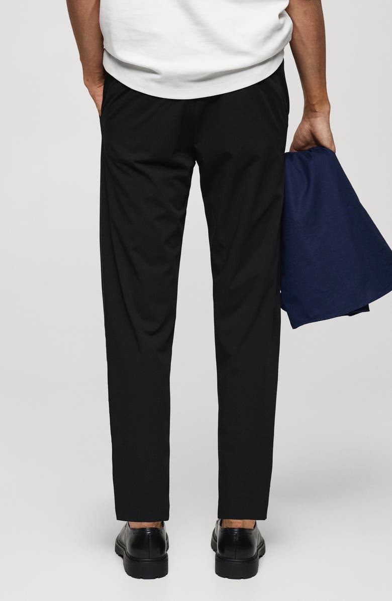 MANGO Slim Fit Stretch Pants, Alternate, color, 