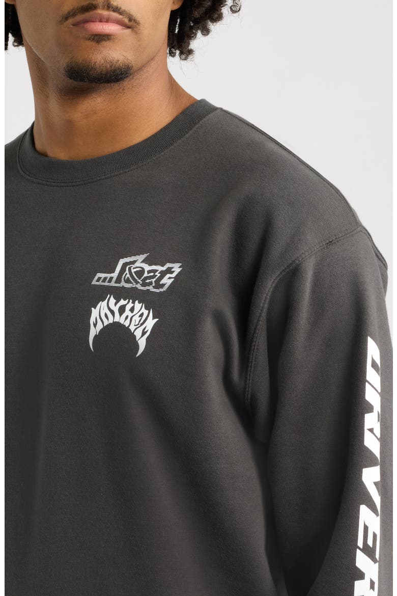 Driver 3.0 Graphic Cotton Blend Sweatshirt, Alternate, color, VINTAGE BLACK