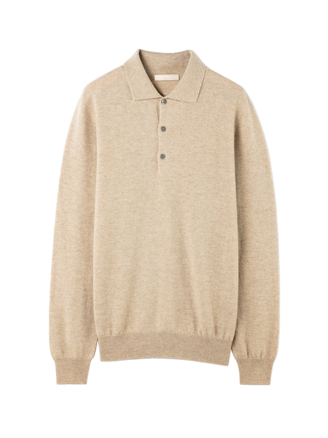 Essential Cashmere Polo Sweater