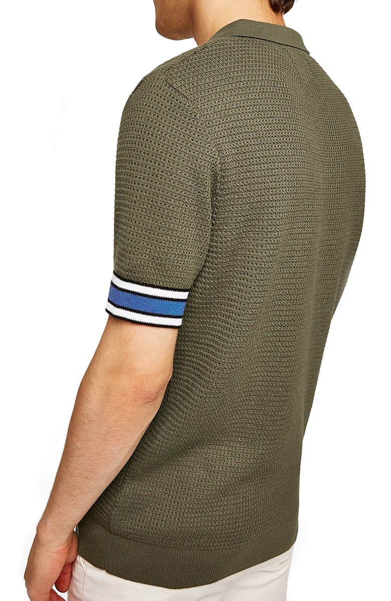 Topman Revere Collar Polo, Alternate, color, 