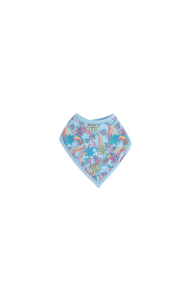 Charlie Lou Baby<sup
®</sup
 Groovy Fall After All Snap Bib, Main, color, Blue