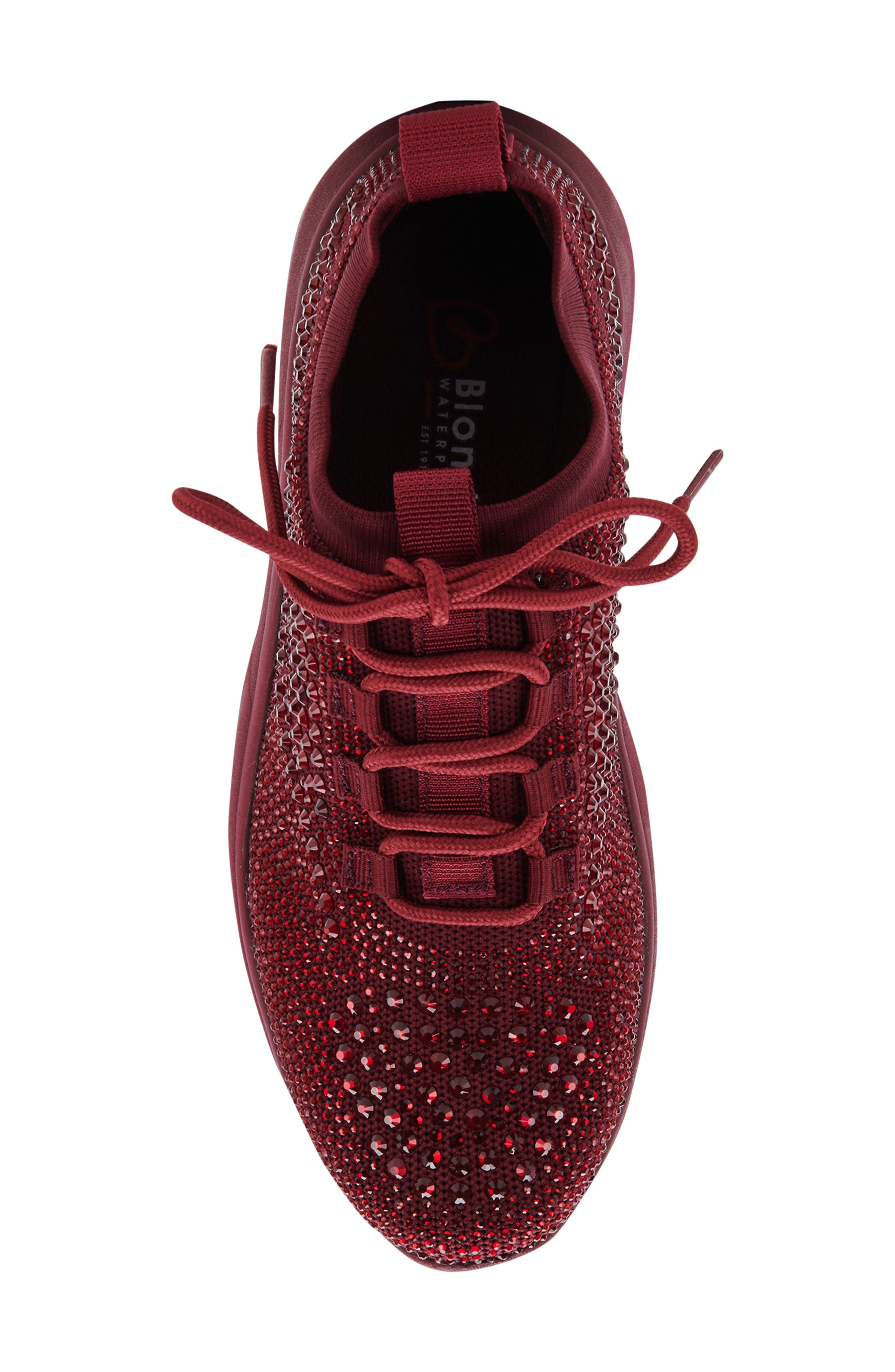 Kanon Waterproof Sneaker, Alternate, color, MAROON