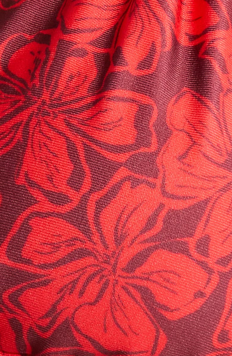 Kulani Kinis Knotted Halter Bikini Top, Alternate, color, Sassy Sangria