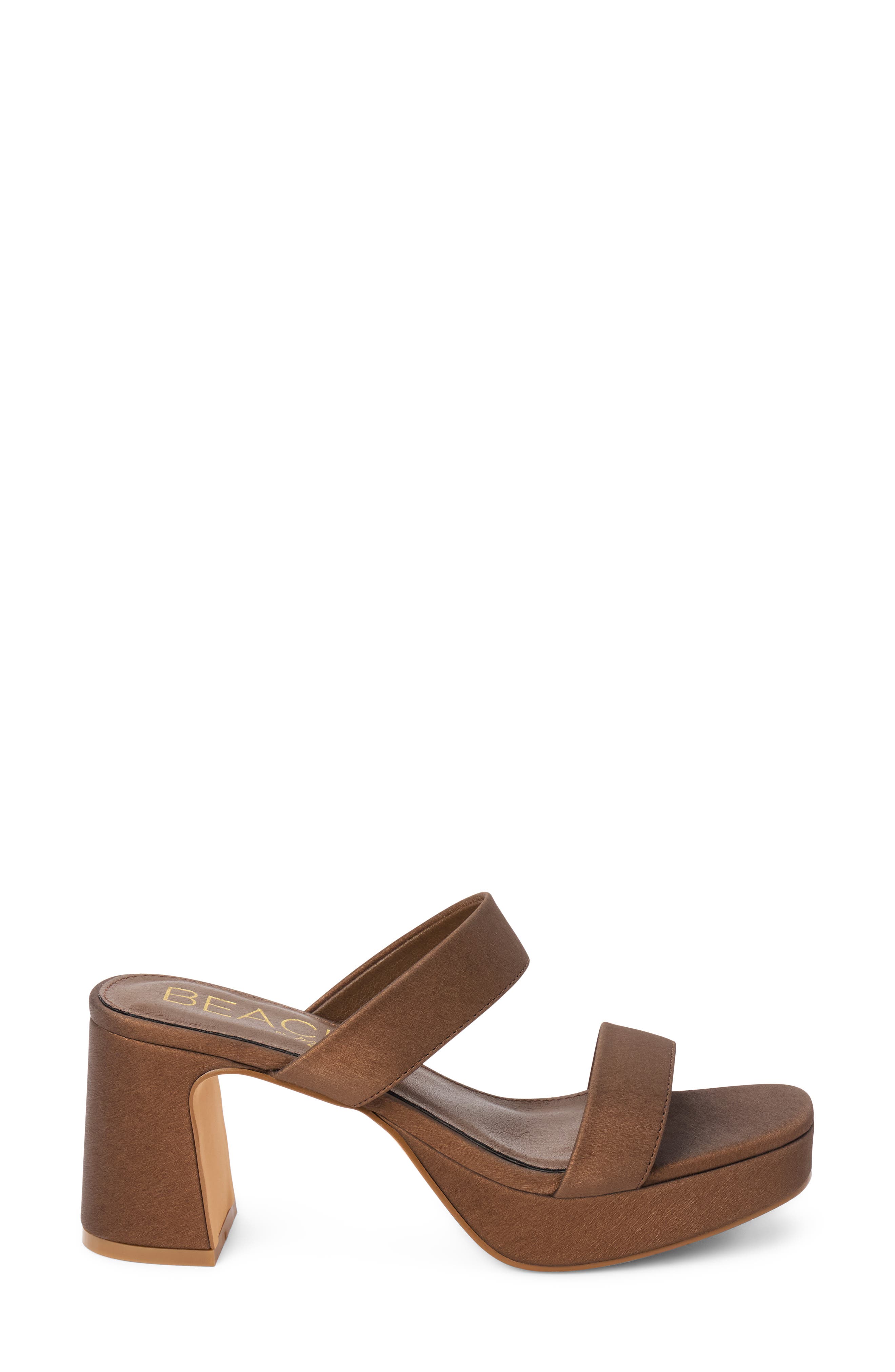 Delancey Platform Slide Sandal, Alternate, color, ESPRESSO