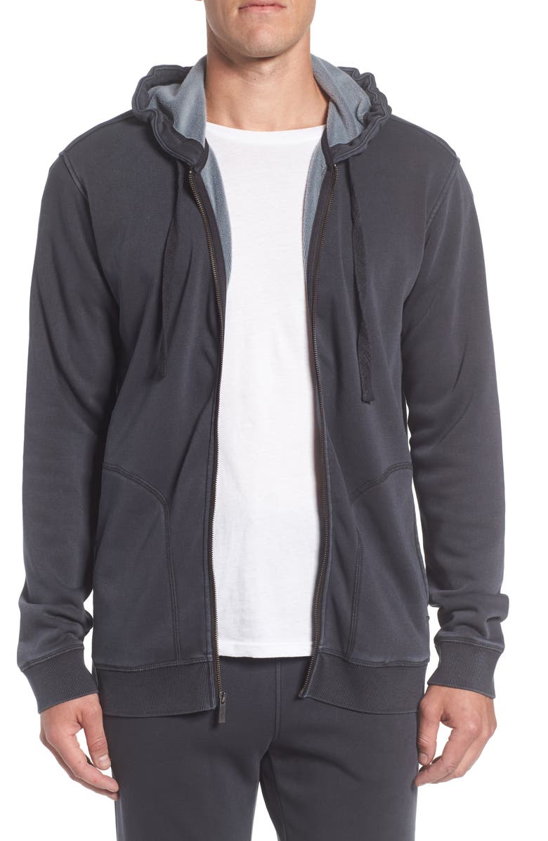 UGG<sup>®</sup> Elliot Washed Zip Hoodie, Main, color, 