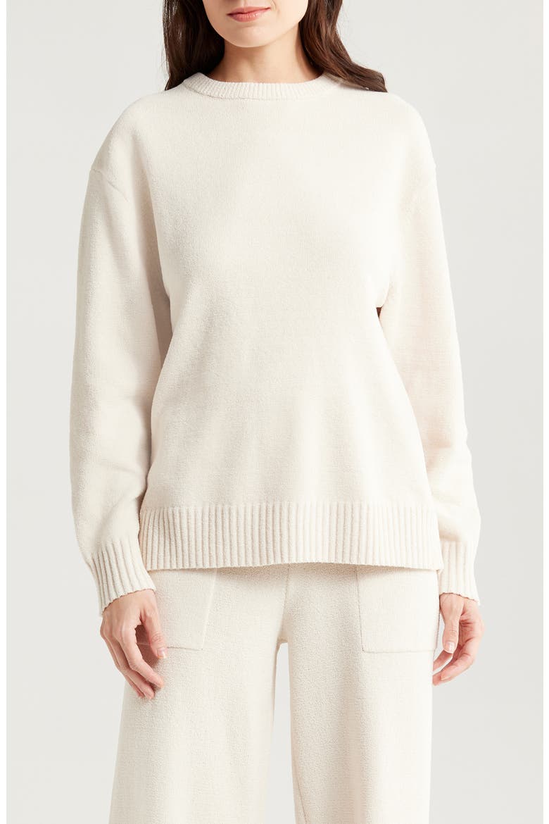 Riz Lite Pajama Sweater, Main, color, SAND