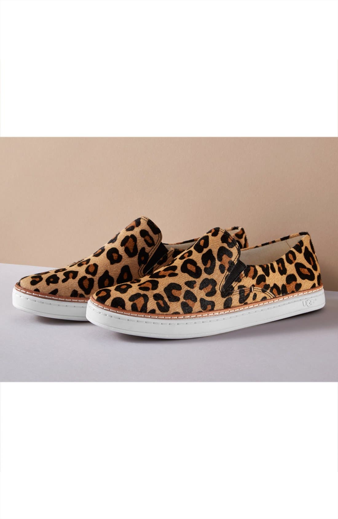 UGG<sup>®</sup> 'Keile' Genuine Calf Hair Sneaker, Alternate, color, 