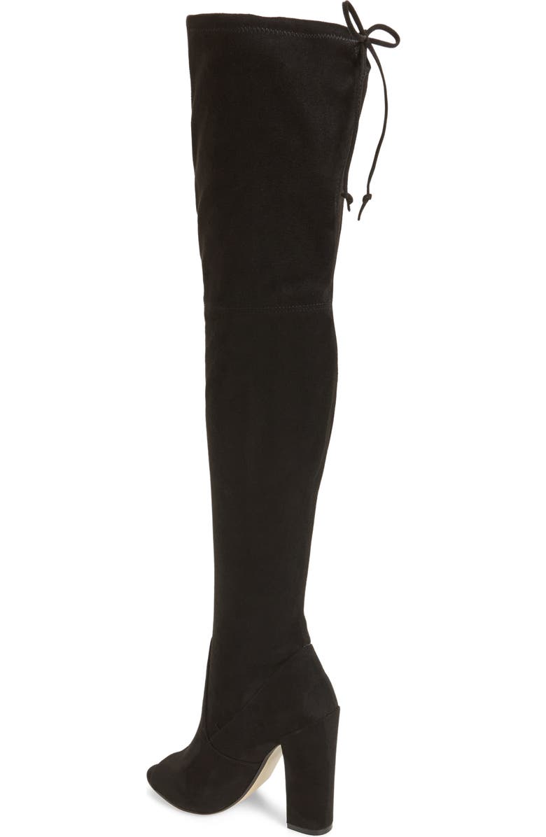 Steve Madden Elliana Over the Knee Open Toe Boot, Alternate, color,