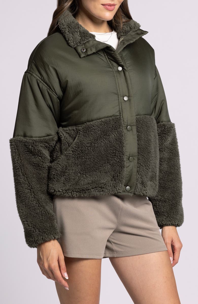 Thread & Supply Delia Mixed Media Jacket, Alternate, color,