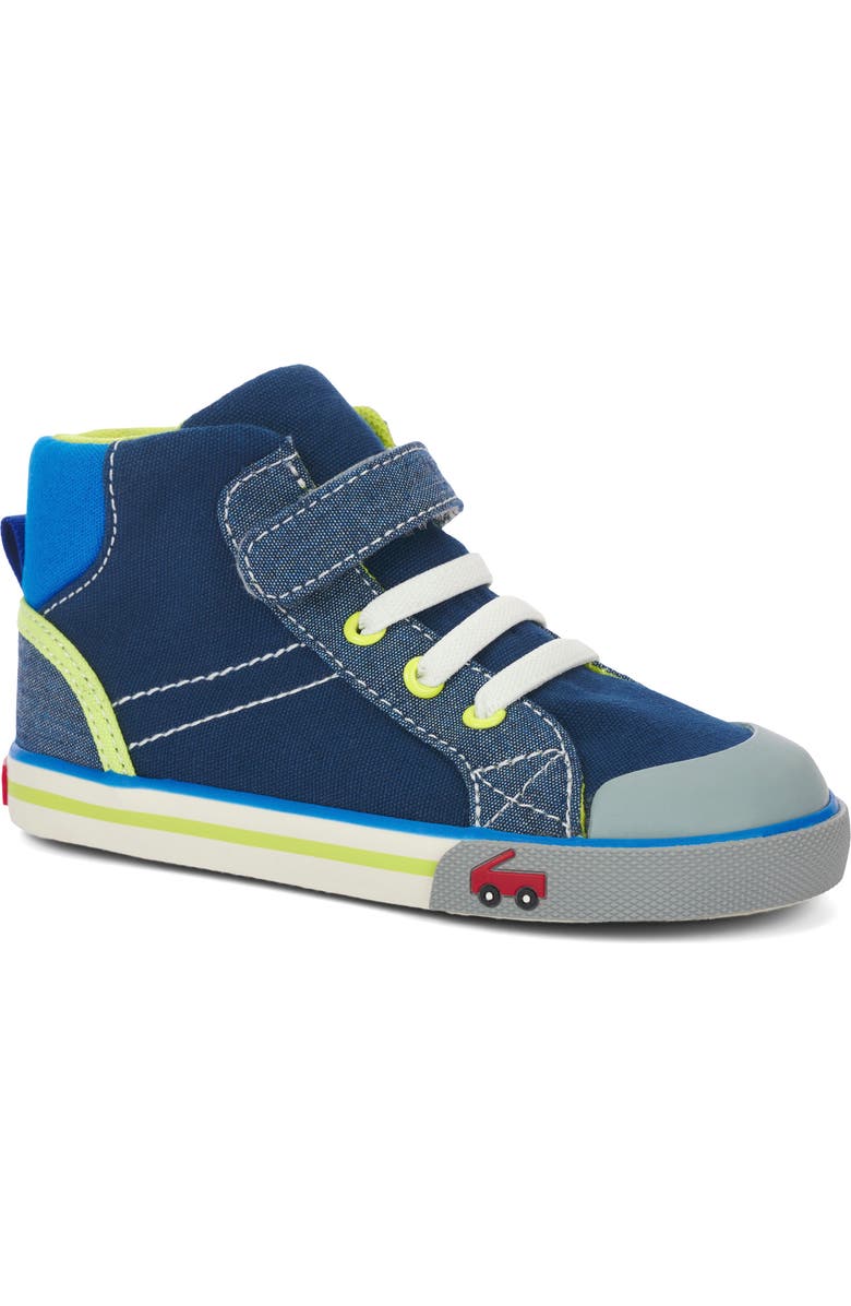See Kai Run Kids' Dane High Top Sneaker, Main, color,
