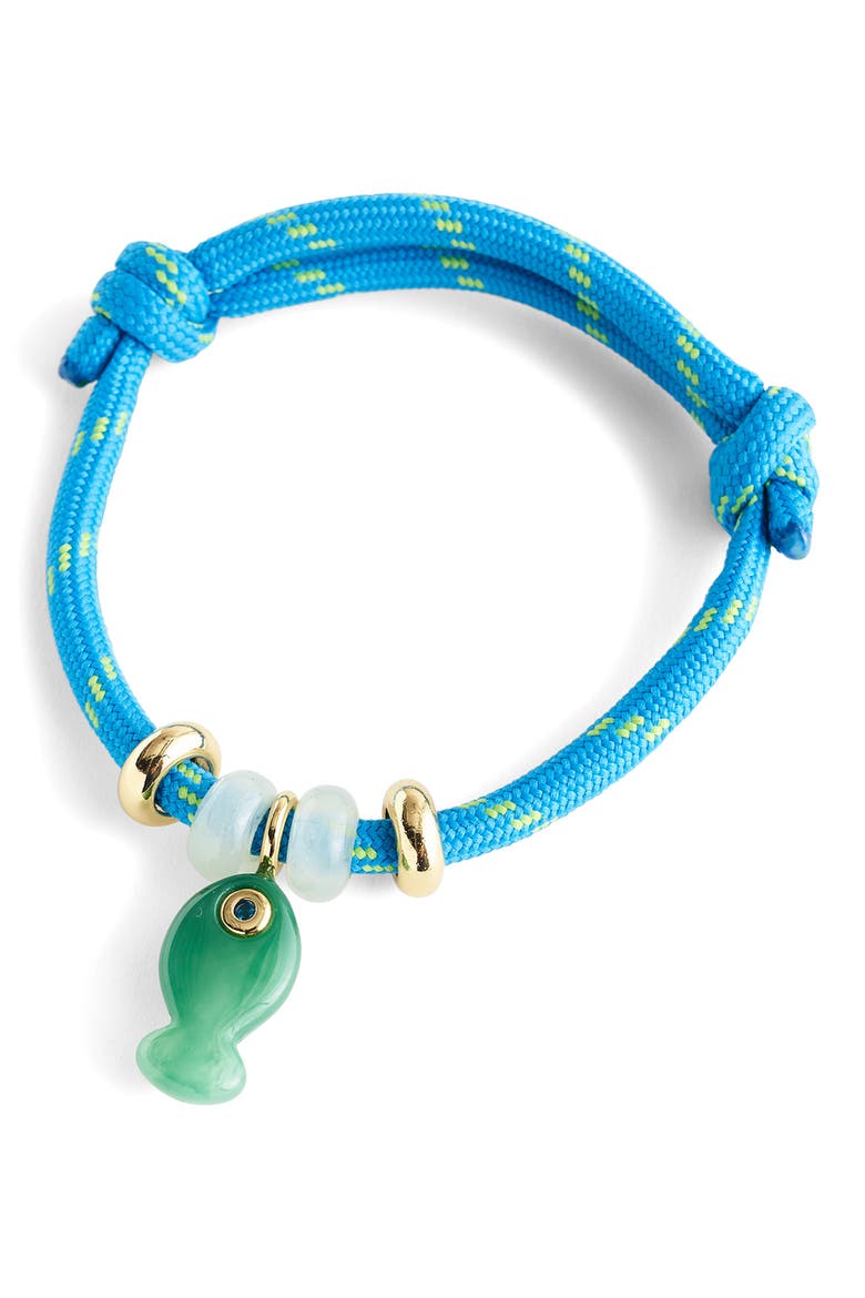 Paracord Charm Bracelet, Main, color, CLASSIC INDIGO